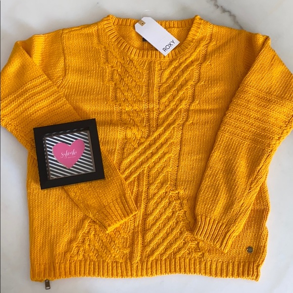 🔥Roxy Women's Glimpse of Romance Sweater NWT - Picture 10 of 11